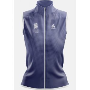 Odlo Veste sans manches pro Odlo Marathon de ski de l&rsquo;Engadine pour femme, L,