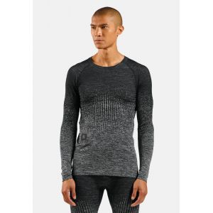 Odlo Haut technique I-Thermic X-Warm 2.0 + batterie rechargeable pour homme, M, gris