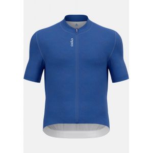 Odlo Maillot de cyclisme &agrave; manches courtes Zeroweight Chill-Tec pour homme, S, blau