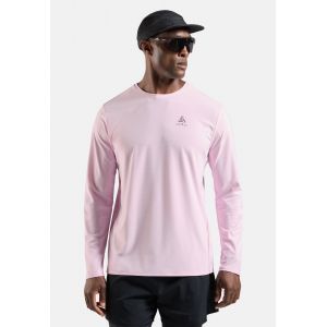 Odlo T-shirt de running &agrave; manches longues Zeroweight Chill-Tec 2.0 pour homme, L, rose