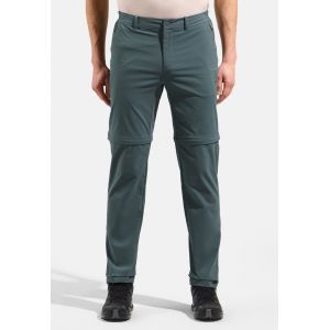 Odlo Pantalon de randonn&eacute;e l&eacute;ger et convertible Ascent pour homme, 52, vert