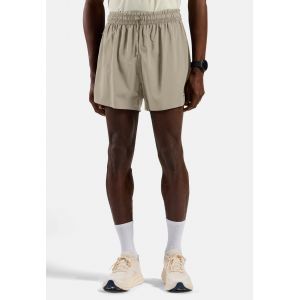 Odlo Short de running non doublé 5 inch Zeroweight 2.0 pour homme, XXL, beige