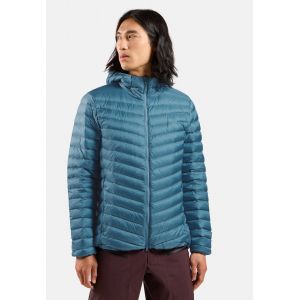 Odlo Veste &agrave; capuche compacte en duvet X-Alp pour homme, XL, blau