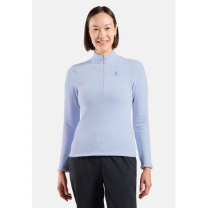 Odlo Pull technique &agrave; col &frac12; zipp&eacute; Roy pour femme, XS, blau