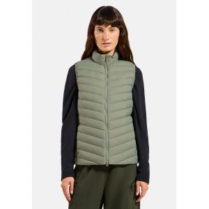 Odlo Gilet compact en duvet X-Alp pour femme, M, vert