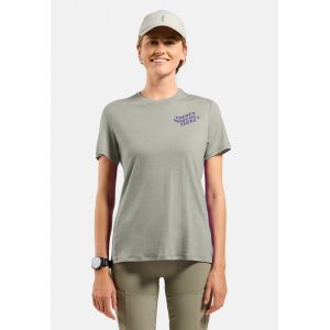Odlo T-shirt en laine m&eacute;rinos 160 Ascent TMOT pour femme, L, beige