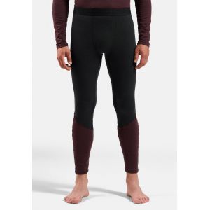 Odlo Collant technique Revelstoke Performance Wool Warm pour homme, S, bordeaux