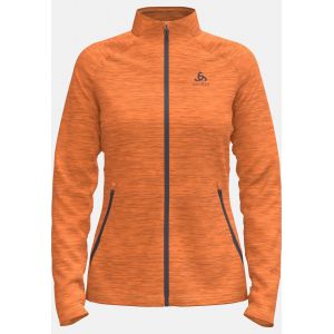 Odlo Pull zipp&eacute; Essentials Ceramiwarm pour femme, XS, orange