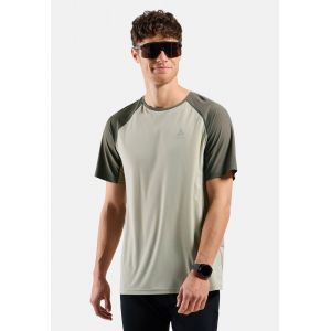 Odlo T-shirt de trail running X-Alp pour homme, XL, vert