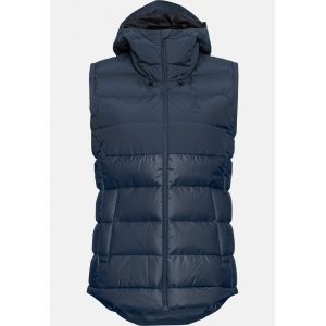 Odlo Veste &agrave; capuche sans manches avec isolation en duvet Severin N-Thermic pour femme, XS, blau