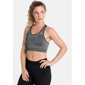 Odlo Brassi&egrave;re de sport Seamless Medium Ceramicool pour femme, XS, gris