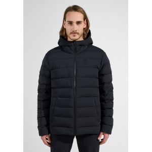 Odlo Veste &agrave; capuche avec isolation en duvet recycl&eacute; Ascent N-Thermic pour homme, L, noir