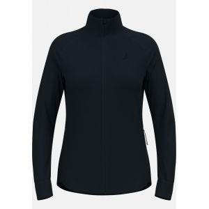 Odlo Polaire zipp&eacute;e Berra pour femme, L, bleu marine