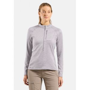 Odlo Polaire Tencia &agrave; col zipp&eacute; pour femme, S,