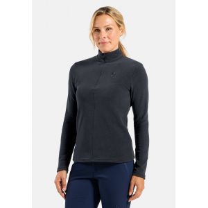Odlo Pull technique &agrave; col &frac12; zipp&eacute; Roy pour femme, XXL, gris