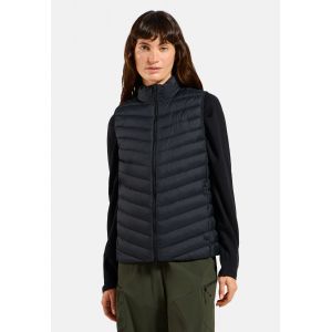 Odlo Gilet compact en duvet X-Alp pour femme, XS, noir