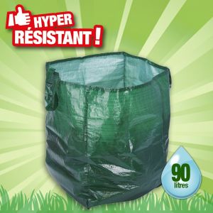 Sac à déchets de jardin 90 litres