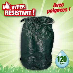 Sac de jardin pour feuilles 120 litres