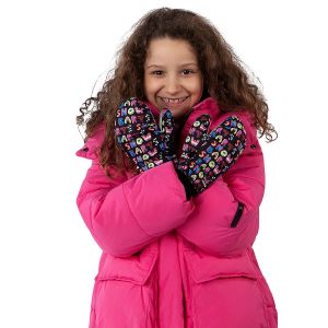 moufles de ski fille nylon mitts kids
