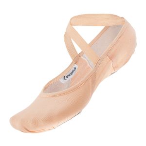 chaussons de danse adulte 1/2 pointe bi semelle stretch