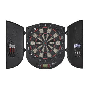 cible et fl&eacute;chettes cabinet electronique plastique