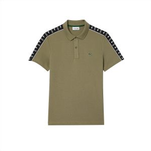 polo à manches courtes homme regular fit en mini piqué stretch
