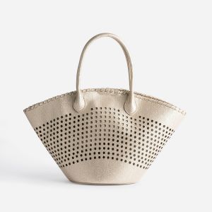 Sac &agrave; main dor&eacute; ajour&eacute;