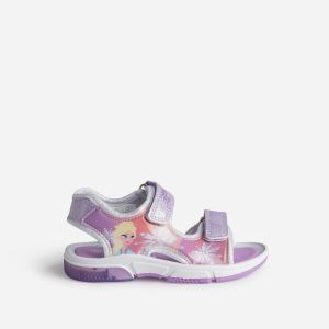 Sandale LA REINE DES NEIGES lilas semelle lumineuse