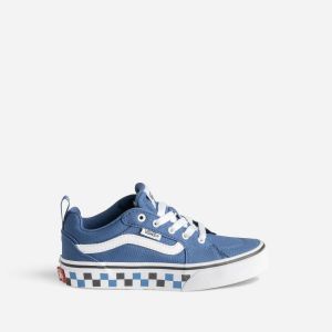 Tennis VANS bleue semelle damier