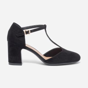 Salom&eacute; noire su&eacute;d&eacute;e &eacute;co-con&ccedil;u &agrave; talon