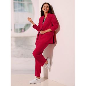Blazer avec viscose -  - rouge - Taille 54