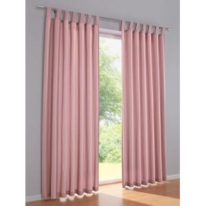 Rideau matière opaque - helline home - mauve - Taille 2