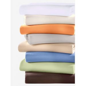 Drap-housse et drap en flanelle fine - Biberna - écru - Taille 1