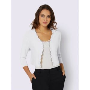 Bol&eacute;ro 55% coton - Fair Lady - &eacute;cru - Taille 46