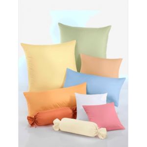 Housses de coussin flanelle très douce - Biberna - couleur terre cuite - Taille 1