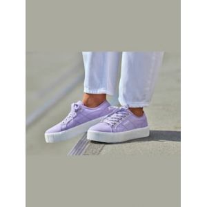 Baskets sneakers tendance et confortables avec semelle intérieure douce et contrefort légèrement rembourré - FCUK - parme - Taille 37