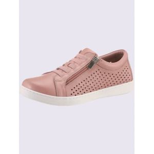 Baskets cuir nappa de vache -  - vieux rose - Taille 41