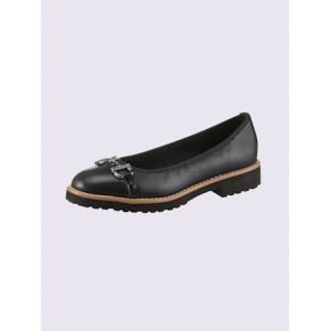 Ballerines cuir nappa de vache -  - noir - Taille 41