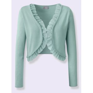 Bol&eacute;ro doux comme du cachemire - Fair Lady - menthe - Taille 44
