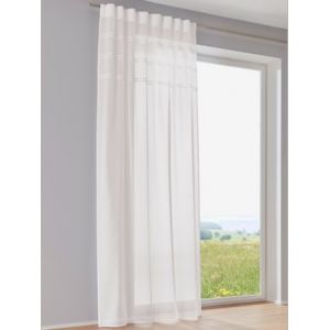 Superbe rideaux - helline home - blanc - Taille 1