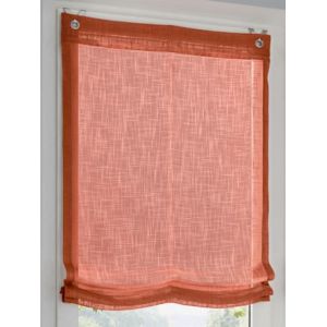 Store-bateau &agrave; &oelig;illets - helline home - terre cuite - Taille 6