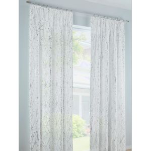 Store d&eacute;coratif superbe store - helline home - couleur argent - Taille 4