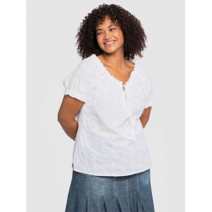 Tunique - Sheego - blanc - Taille 60