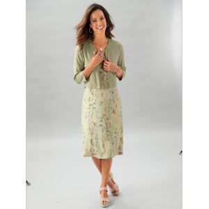 Veste l&eacute;g&egrave;re viscose -  - vert pistache - Taille 46