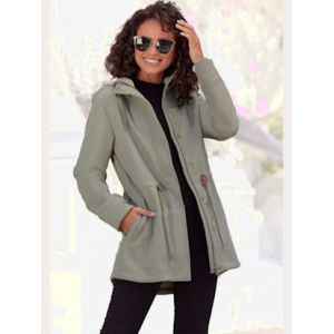 Veste softshell avec capuche - Vivance active - kaki - Taille 50