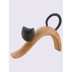 Figurine d&eacute;corative jolie figurine - helline home - naturel-noir - Taille 0