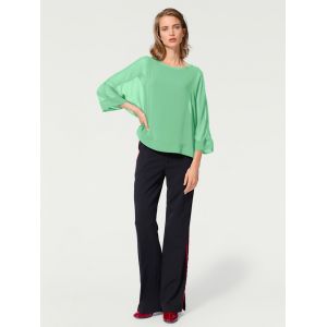 T-shirt look ample tendance - Rick Cardona - vert pomme - Taille 50/52