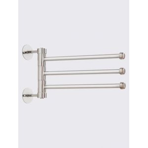 Porte-serviettes m&eacute;tal - helline home - chrom&eacute; - Taille 0