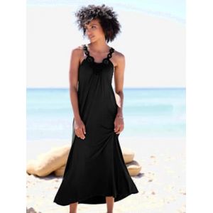 Robe à bretelles robe en jersey - Linea Tesini - noir - Taille 42
