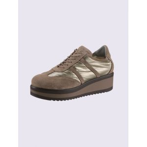 Chaussures à lacets de fabrication espagnole -  - taupe - Taille 39